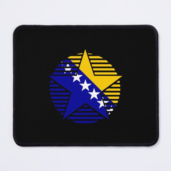 Item preview, Retro Bosnia And Herzegovina Flag Star BA designed and sold by shitpostee.