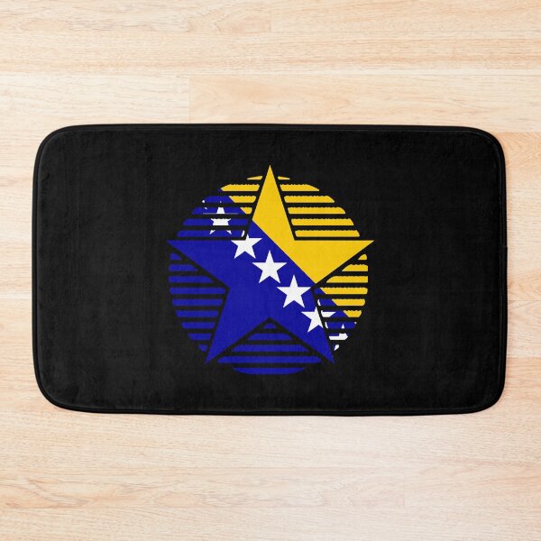 Item preview, Retro Bosnia And Herzegovina Flag Star BA designed and sold by shitpostee.