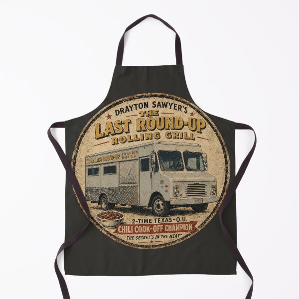 Item preview, Last Round-Up Rolling Grill designed and sold by WotanArt.