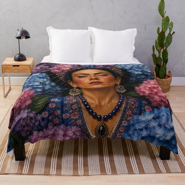 Item preview, Frida Kahlo Hydrangea garden designed and sold by Muycote.