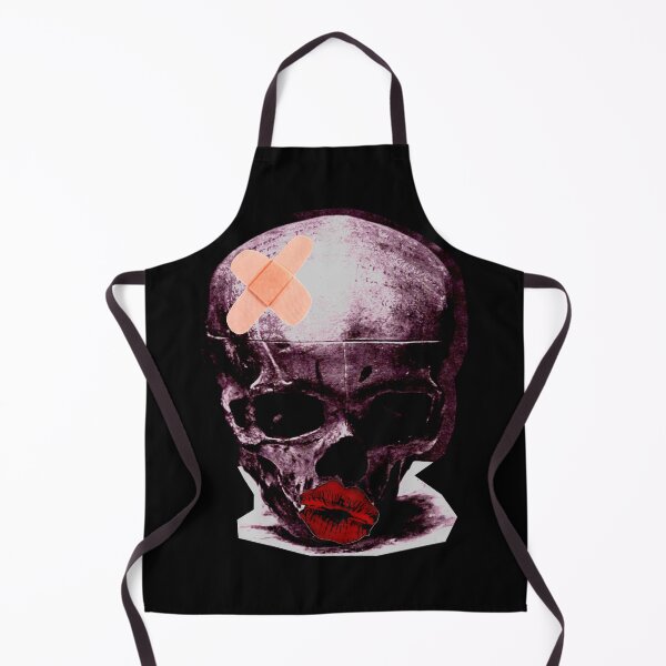 Item preview, Skull With Bandage and Kiss designed and sold by weirdove.