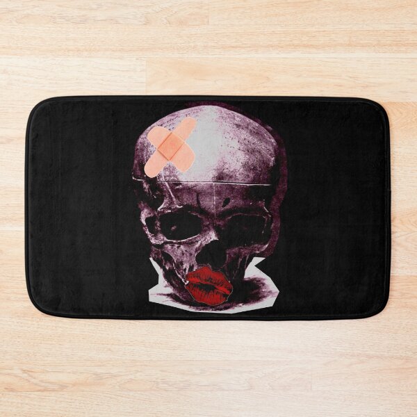 Item preview, Skull With Bandage and Kiss designed and sold by weirdove.