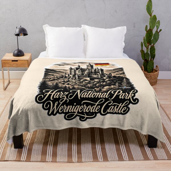 Item preview, Wernigerode Castle Harz National Park designed and sold by EvergreenPark - Tee Studio.