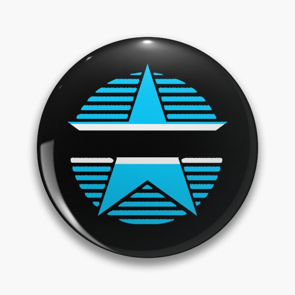 Item preview, Retro Botswana Flag Star BW designed and sold by shitpostee.