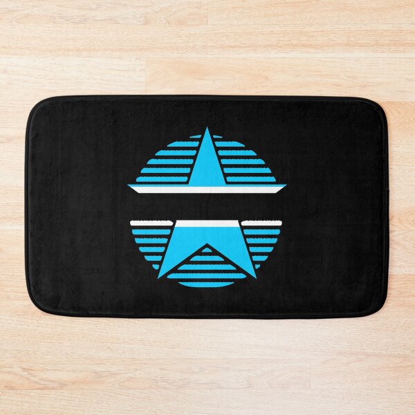 Item preview, Retro Botswana Flag Star BW designed and sold by shitpostee.
