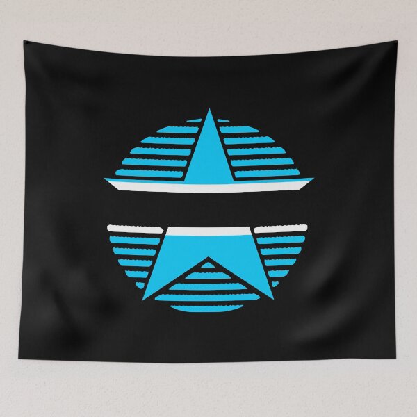 Item preview, Retro Botswana Flag Star BW designed and sold by shitpostee.