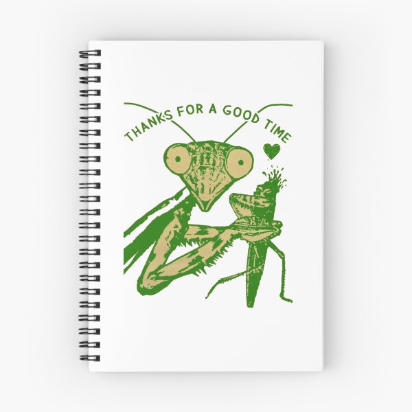 Item preview, Thanks for a Good Time Funny Praying Mantis designed and sold by Gbriel3.