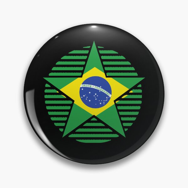 Item preview, Retro Brazil Flag Star BR designed and sold by shitpostee.
