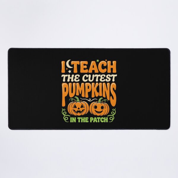 Item preview, I Teach The Cutest Pumpkins In The Patch Funny Jack O Lantern Teacher Tee designed and sold by MizoX7.
