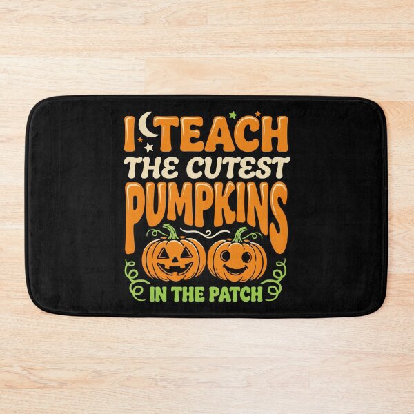 Item preview, I Teach The Cutest Pumpkins In The Patch Funny Jack O Lantern Teacher Tee designed and sold by MizoX7.