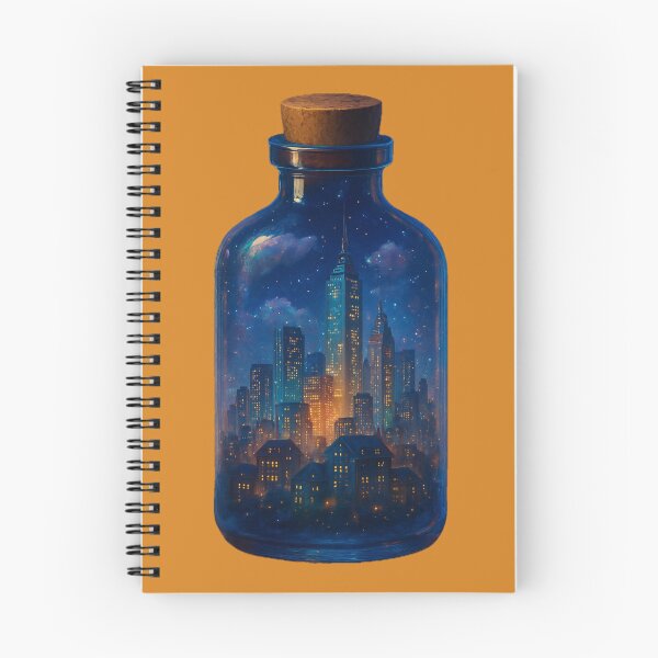 Item preview, Bottled City — dream under glass designed and sold by Catfcreations.