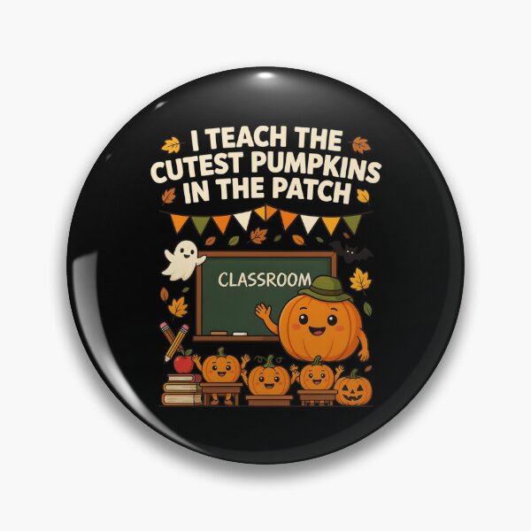 Item preview, I Teach The Cutest Pumpkins In The Patch Classroom Teacher Halloween designed and sold by MizoX7.