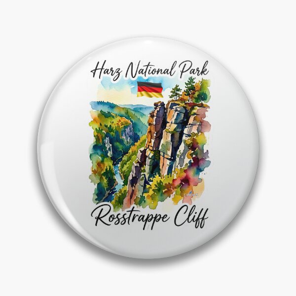 Item preview, Harz National Park Rosstrappe Cliff designed and sold by EvergreenPark - Tee Studio.