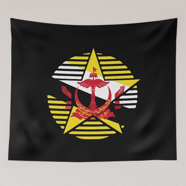 Item preview, Retro Brunei Flag Star BN designed and sold by shitpostee.