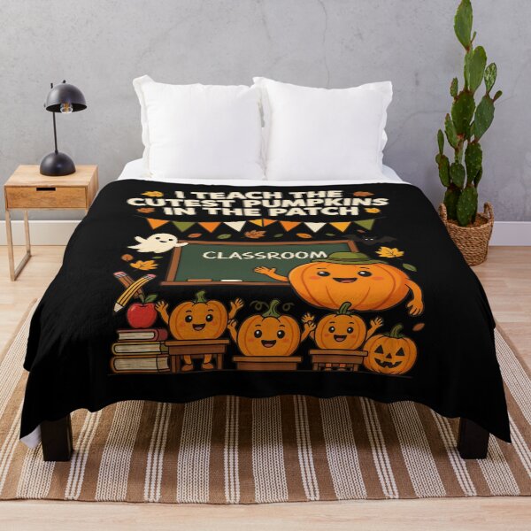Item preview, I Teach The Cutest Pumpkins In The Patch Classroom Teacher Halloween designed and sold by MizoX7.
