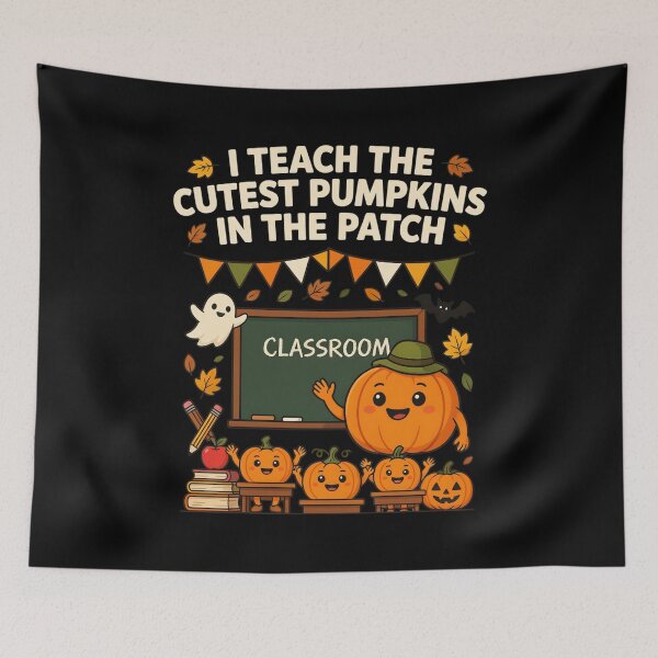 Item preview, I Teach The Cutest Pumpkins In The Patch Classroom Teacher Halloween designed and sold by MizoX7.