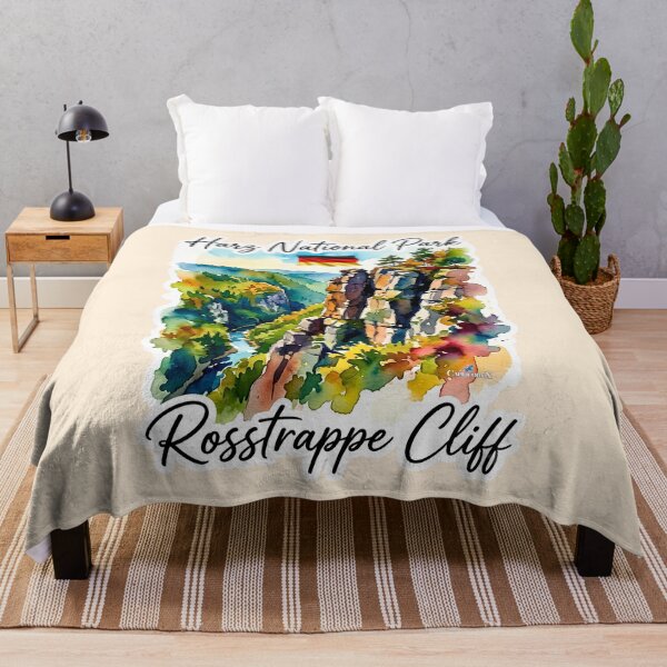 Item preview, Harz National Park Rosstrappe Cliff designed and sold by EvergreenPark - Tee Studio.