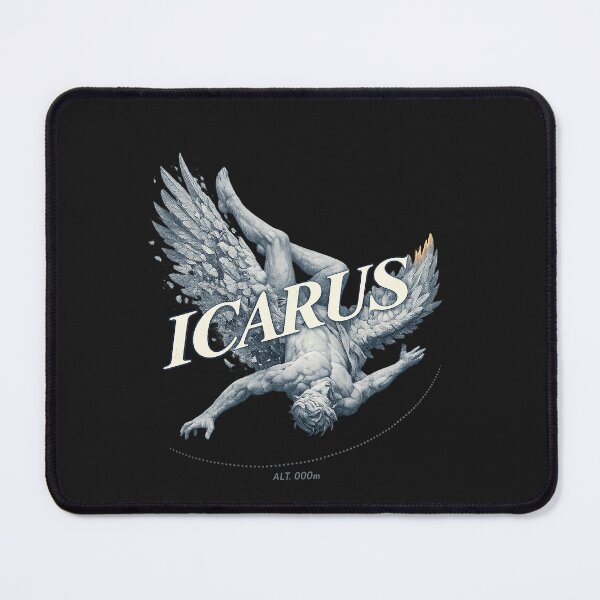Item preview, Icarus Descending – Fall of Icarus Greek Mythology Design designed and sold by Arrow2025.