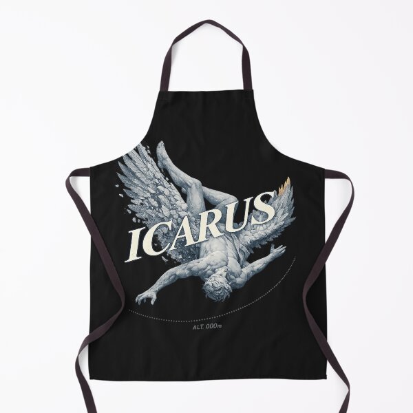 Item preview, Icarus Descending – Fall of Icarus Greek Mythology Design designed and sold by Arrow2025.