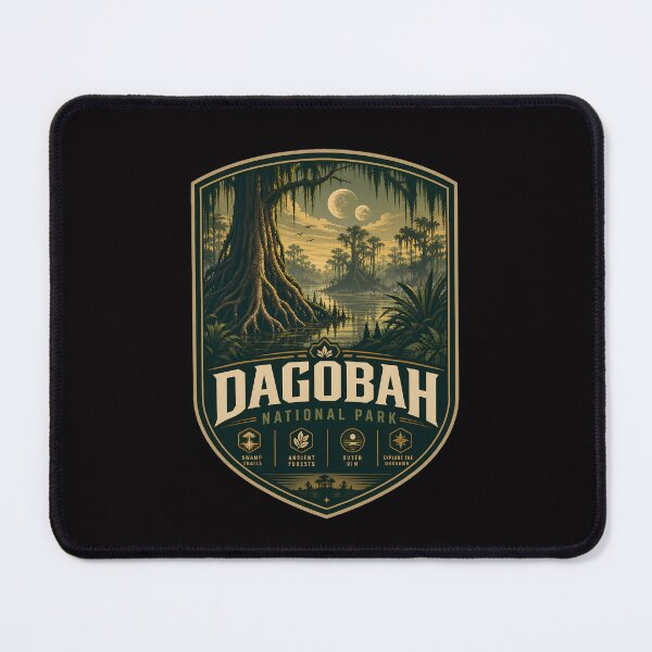 Item preview, Dagobah National Park Nature Landscape designed and sold by FrontierCosmic.