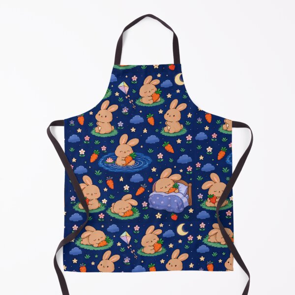 Item preview, Cute Kawaii Sleeping Bunny Bedtime Stories Seamless Pattern designed and sold by yosefabutair.