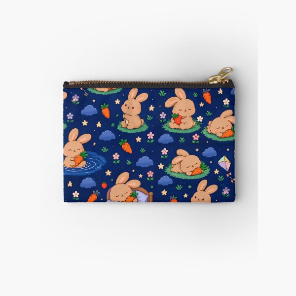 Item preview, Cute Kawaii Sleeping Bunny Bedtime Stories Seamless Pattern designed and sold by yosefabutair.