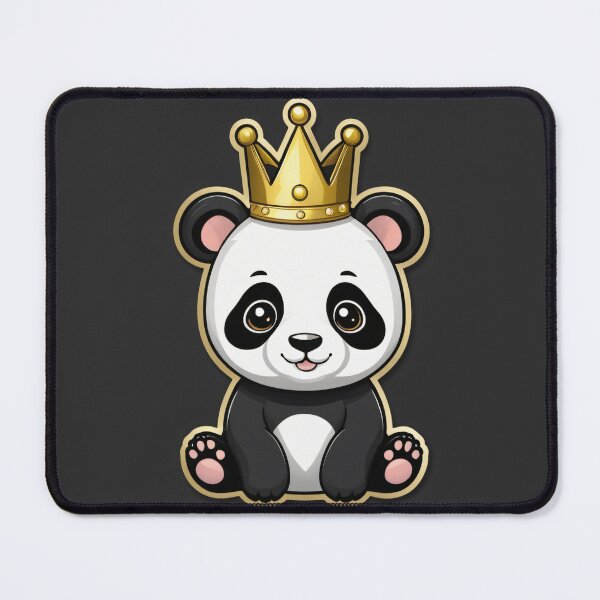 Item preview, Gold Crown Panda Cute Art designed and sold by CrippiCrippi.