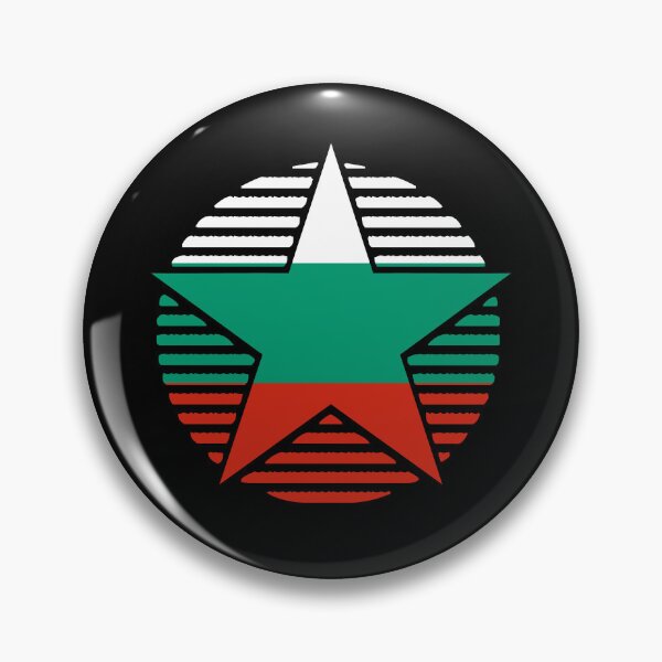 Item preview, Retro Bulgaria Flag Star BG designed and sold by shitpostee.