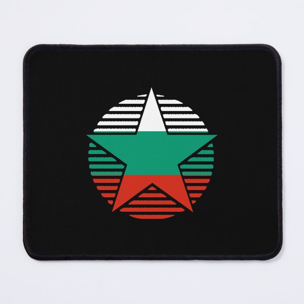 Item preview, Retro Bulgaria Flag Star BG designed and sold by shitpostee.