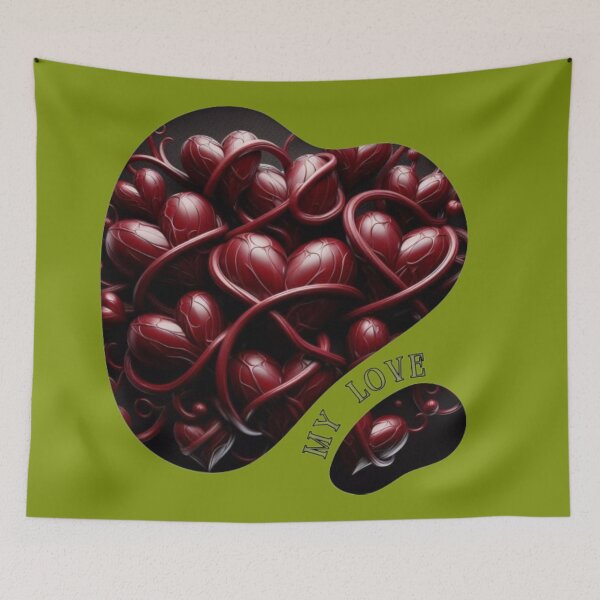 Item preview, Intertwined passion - My love designed and sold by Catfcreations.