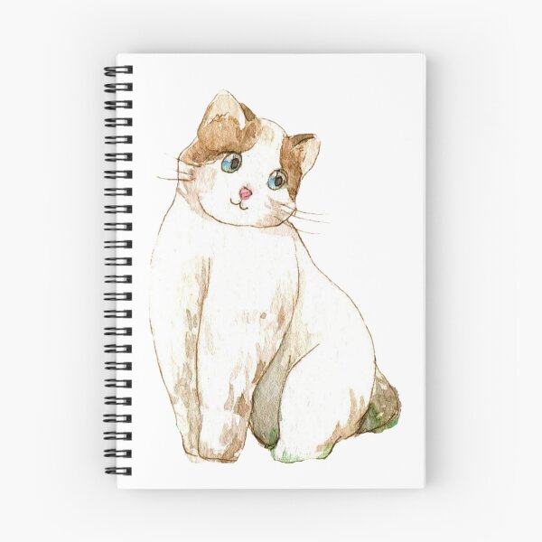 Item preview, Cute Watercolor Kitten with Blue Eyes designed and sold by KANAH FORYED.