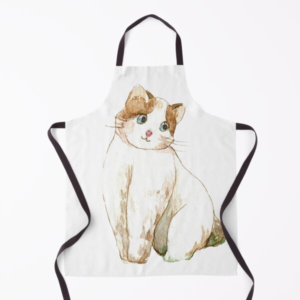 Item preview, Cute Watercolor Kitten with Blue Eyes designed and sold by KANAH FORYED.