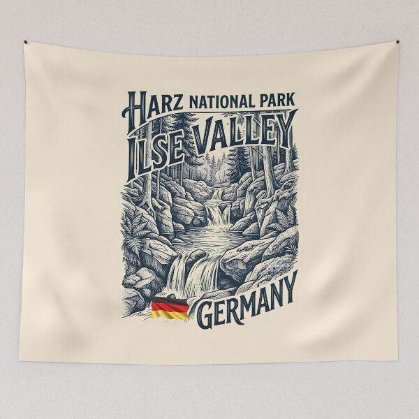 Item preview, Harz National Park Ilse Valley designed and sold by EvergreenPark - Tee Studio.