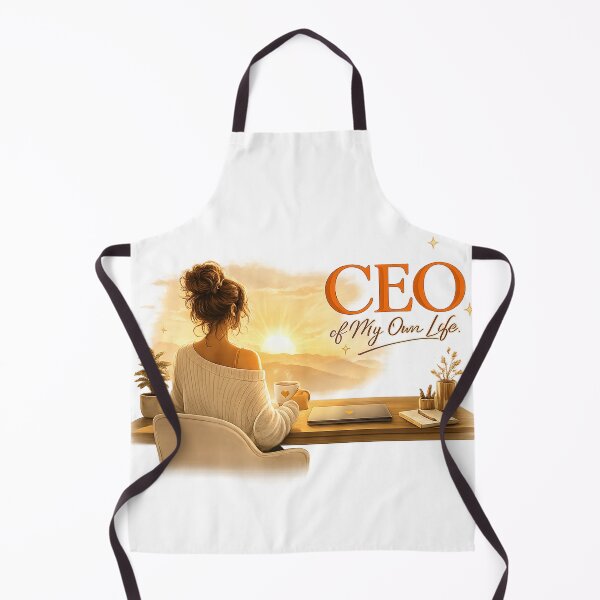 Item preview, CEO of my own life - Ambitious woman illustration designed and sold by ElleMind.