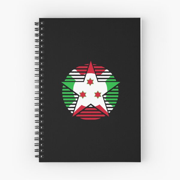 Item preview, Retro Burundi Flag Star BI designed and sold by shitpostee.