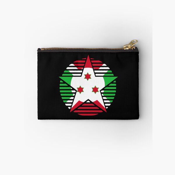 Item preview, Retro Burundi Flag Star BI designed and sold by shitpostee.