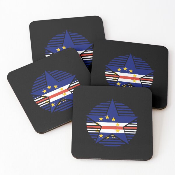 Item preview, Retro Cabo Verde Flag Star CV designed and sold by shitpostee.