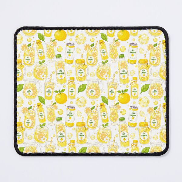 Item preview, Cute Yuzu Lemonade Drink Seamless designed and sold by KJackArtwork.