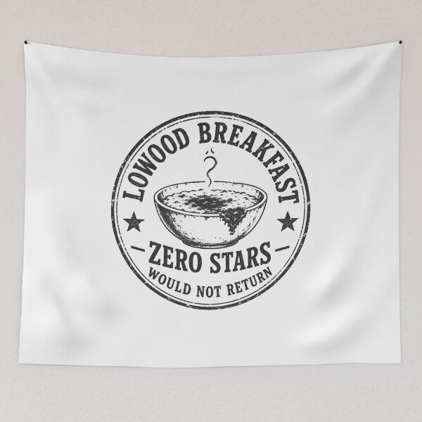 Item preview, Jane Eyre: Lowood Breakfast Gets Zero Stars designed and sold by Fenay Designs.