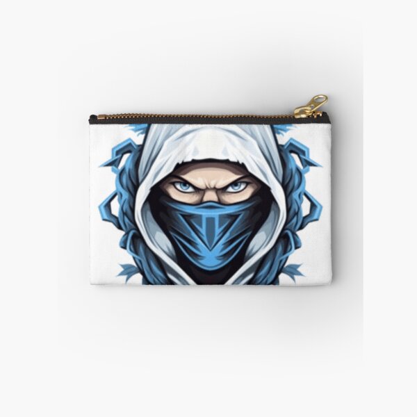 Item preview, Blue Ninja Mask Logo | Hooded Assassin Esports Gaming Mascot | Cyber Ninja Sticker & T-Shirt designed and sold by ArhaanFashions.