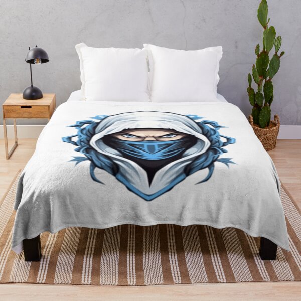 Item preview, Blue Ninja Mask Logo | Hooded Assassin Esports Gaming Mascot | Cyber Ninja Sticker & T-Shirt designed and sold by ArhaanFashions.