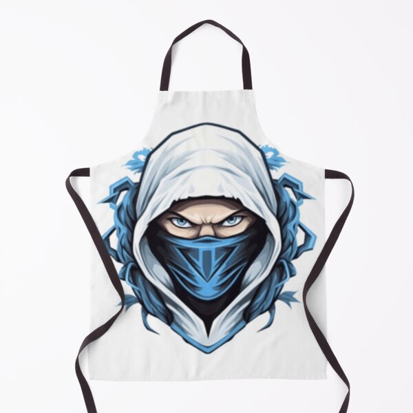 Item preview, Blue Ninja Mask Logo | Hooded Assassin Esports Gaming Mascot | Cyber Ninja Sticker & T-Shirt designed and sold by ArhaanFashions.