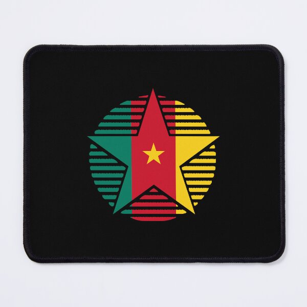 Item preview, Retro Cameroon Flag Star CM designed and sold by shitpostee.