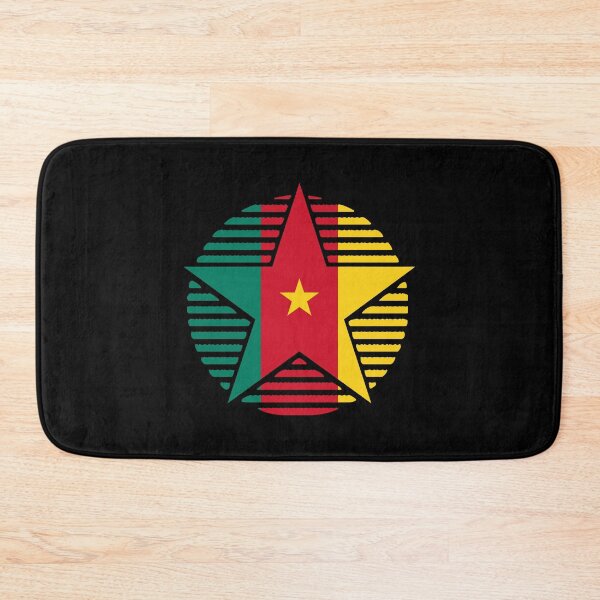 Item preview, Retro Cameroon Flag Star CM designed and sold by shitpostee.