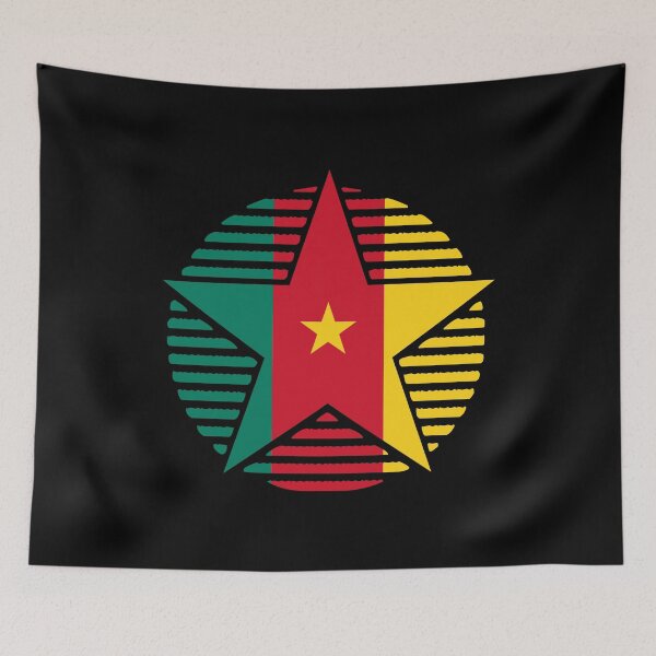 Item preview, Retro Cameroon Flag Star CM designed and sold by shitpostee.