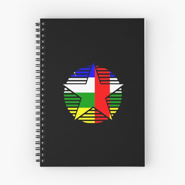 Item preview, Retro Central African Republic Flag Star CF designed and sold by shitpostee.