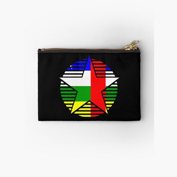 Item preview, Retro Central African Republic Flag Star CF designed and sold by shitpostee.