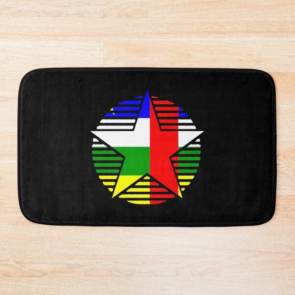 Item preview, Retro Central African Republic Flag Star CF designed and sold by shitpostee.