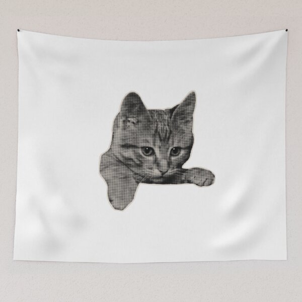 Item preview, Vintage Halftone Tabby Cat designed and sold by KANAH FORYED.