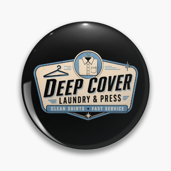 Item preview, Deep Cover Laundry & Press Front Sign designed and sold by agearb.